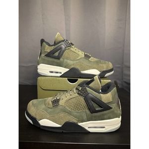 New Air Jordan 4 Retro SE Craft Medium Olive FB9927-200 Men’s Size 10.5!
